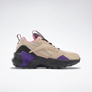 Adidasy Damskie Reebok Aztrek Double Mix Trail Szare/Fioletowe PL 90FADWV